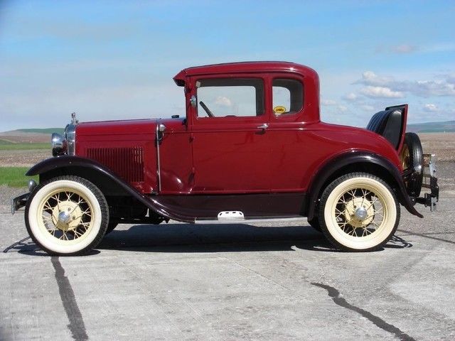 1931 ford model a coupe / rumble seat