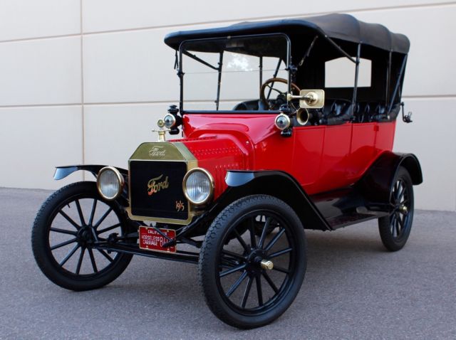 last of the old brass era antique model t touring a nice henry ford oldtimer