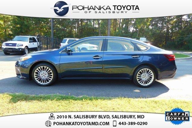 used 2016 toyota avalon limited salisbury, md 21801 for sale in salisbury, maryland