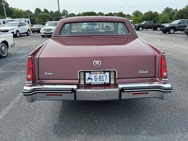 1985 cadillac eldorado base