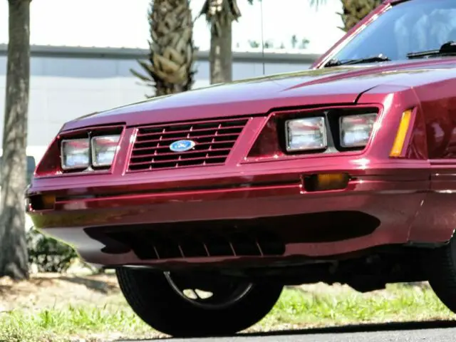 1984 fordmustanglxmaroonsurvivor classic car services llc