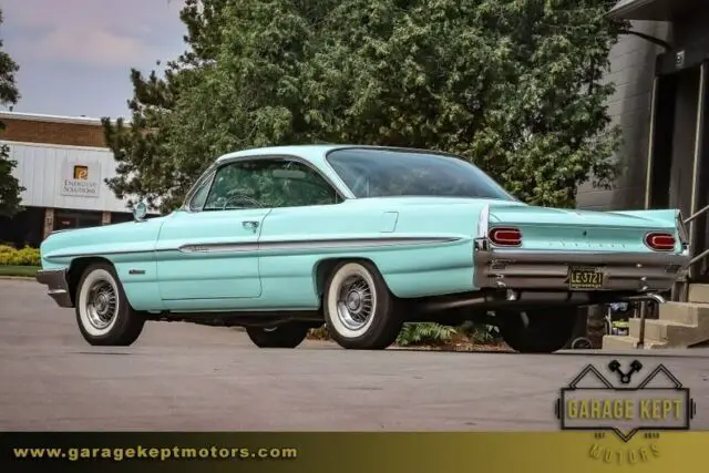 1961 pontiac ventura seacrest green coupe 421 v8 61 miles