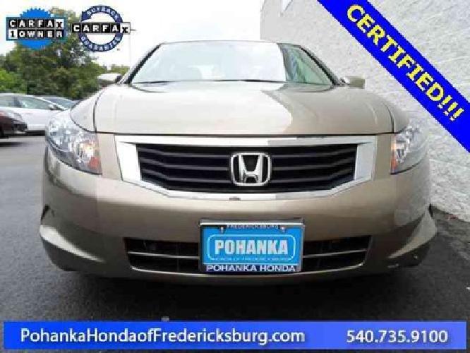 2009 honda accord sdn lx in fredericksburg, va