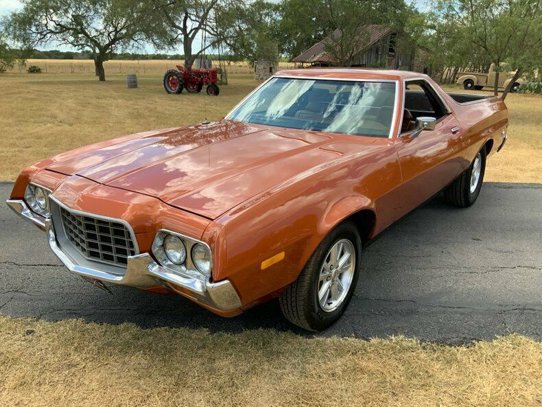 1972 ford ranchero 72 ps pb 302 v8 3 speed manual 78952 miles canyon copper meta