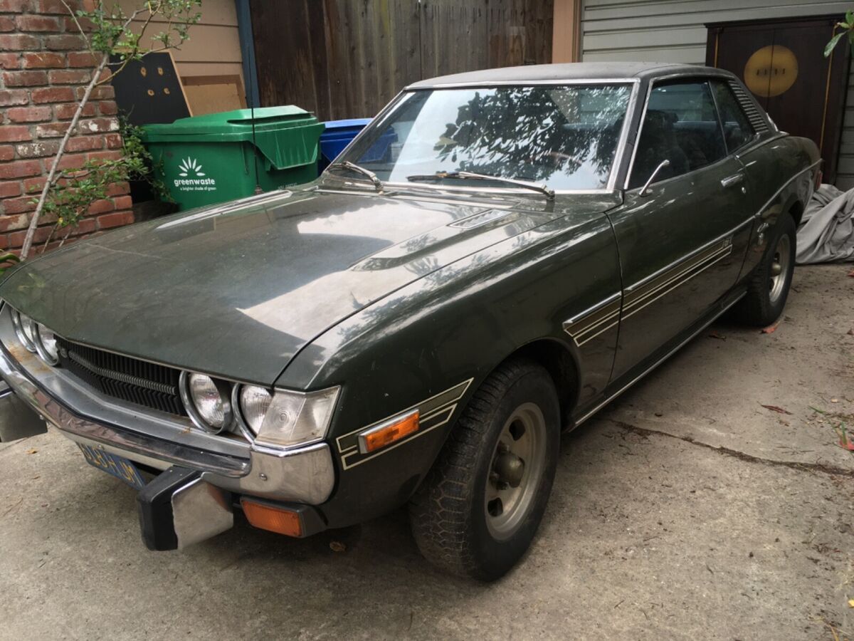 1973 toyota celica st barn find transmission only 40k original miles