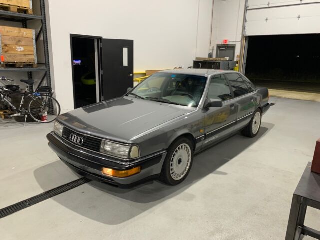 1991 audi 200 quattro sedan grey quattro turbo