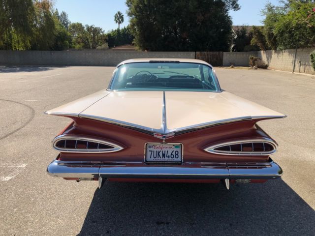 1959 chevy impala coupe frame off restored