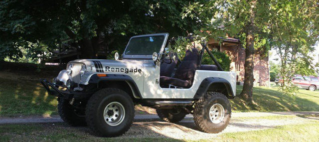 classic 1977 jeep renegade cj 7 v-8