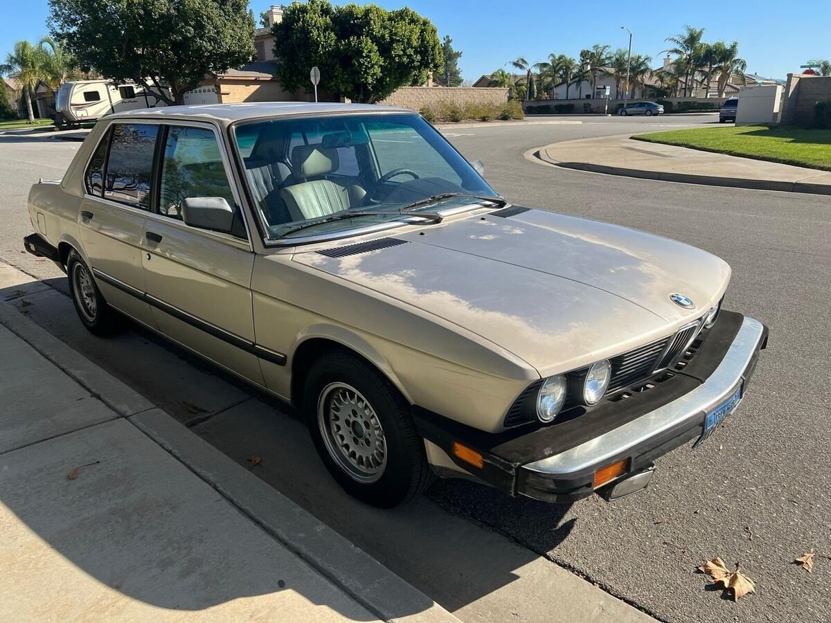 1986 bmw 528e sedan brown e automatic