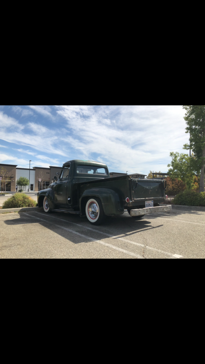 1955 ford f100 custom cab truck