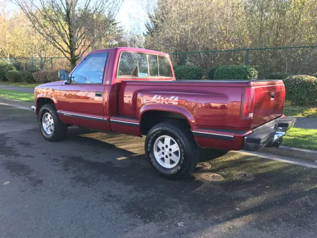 1990 chevrolet k10 short box step side 4x4