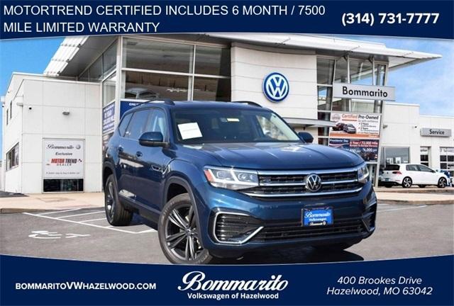 2021 volkswagen atlas 3.6 v6 se w/ technology r-line