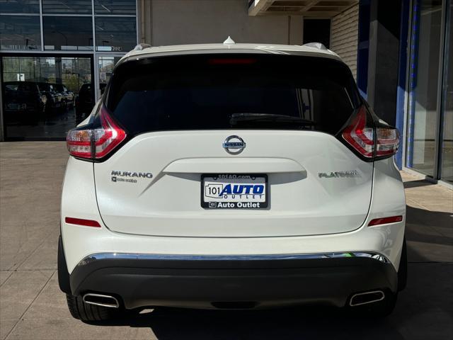 2016 nissan murano platinum