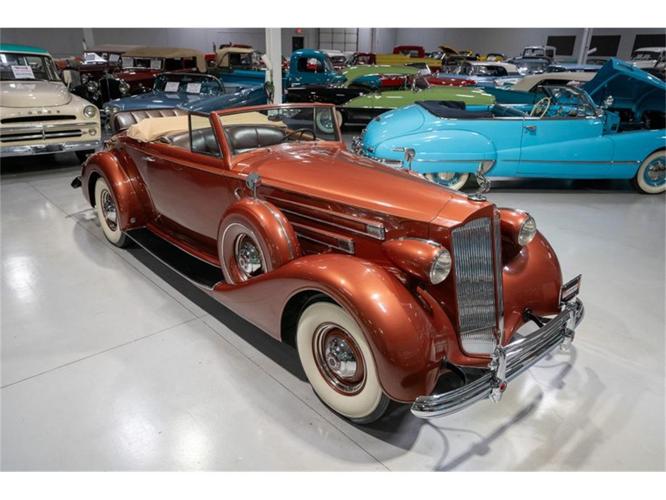 1937 packard twelve in rogers, minnesota