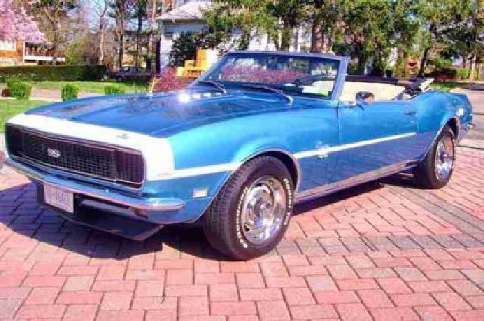 used 1968 chevrolet camaro rs/ss convertible, 2,000 miles in saint james, ny