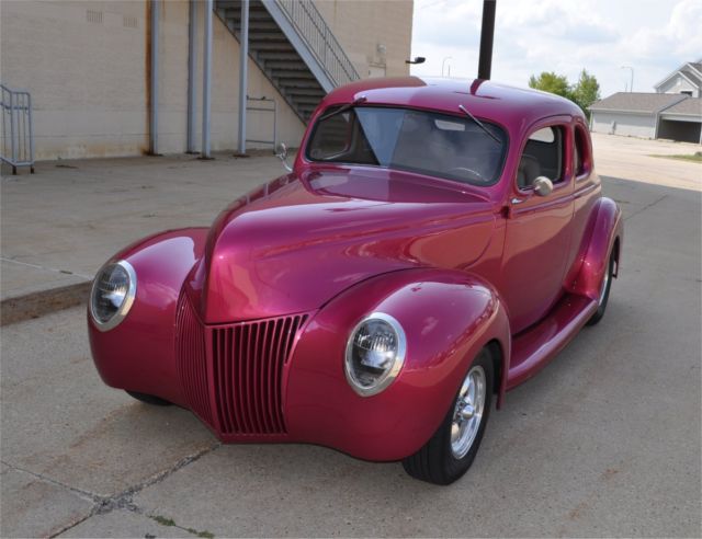 1939 ford deluxe coupe street rod hot rod