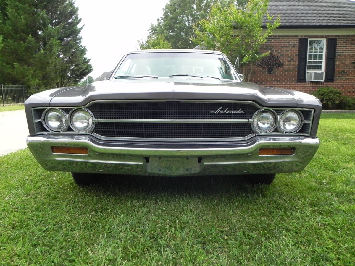 rare 1969 american motors corporation amc ambassador sst amx 390 v8 4-door sedan