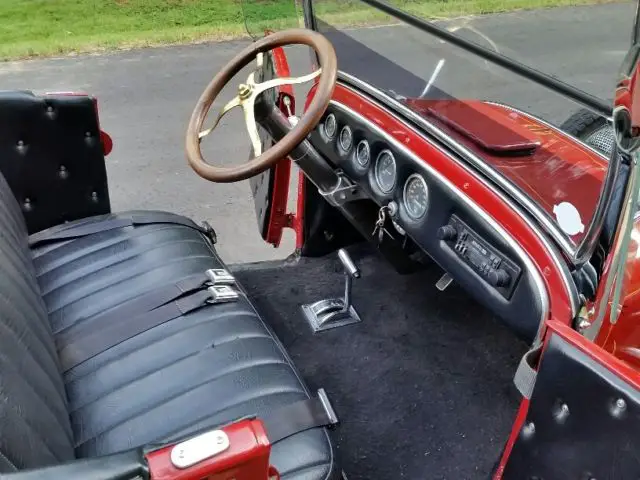 bright red fully restored 1926 fort t-bucket