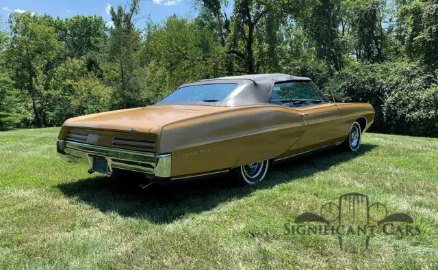 1967 pontiac grand prix convertible - rare car-buckets-a/c ps- pb great driver