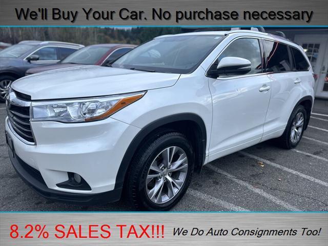 2015 toyota highlander xle