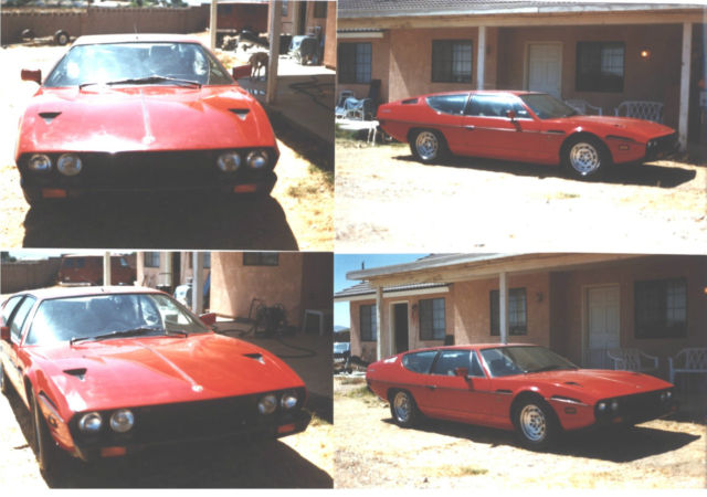 1978 lamborghini espada series iii rare only one in usa 8k california title