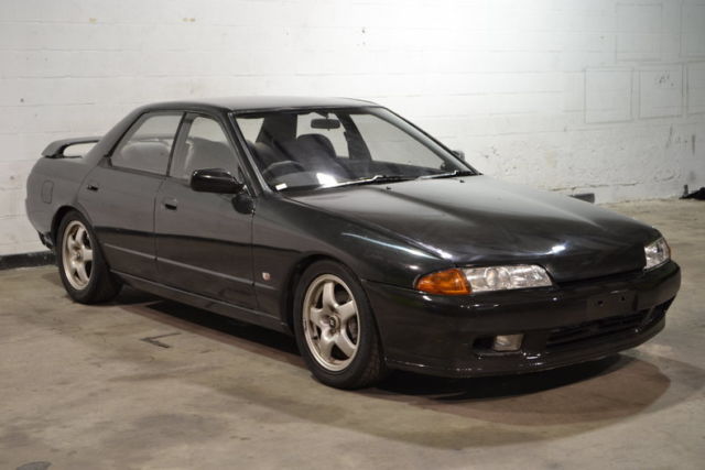 1992 nissan skyline gts-t type m -- black - rb20det - 5 speed - 42,650 miles