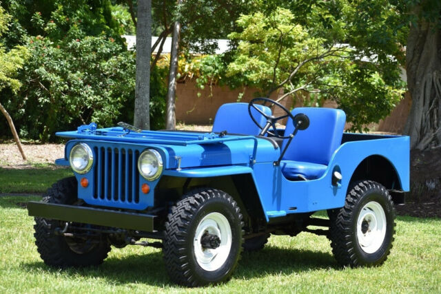 1948 willys cj-2a 4x4 cj cj3 jeep military must see frame off restoration