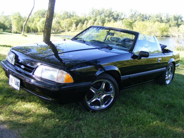 1988 fox body ford mustang lx convertible 68,429 miles