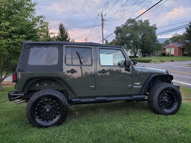used 2015 jeep wrangler 4wd unlimited sahara cumberland, md 21502 for sale in cumberland, maryland