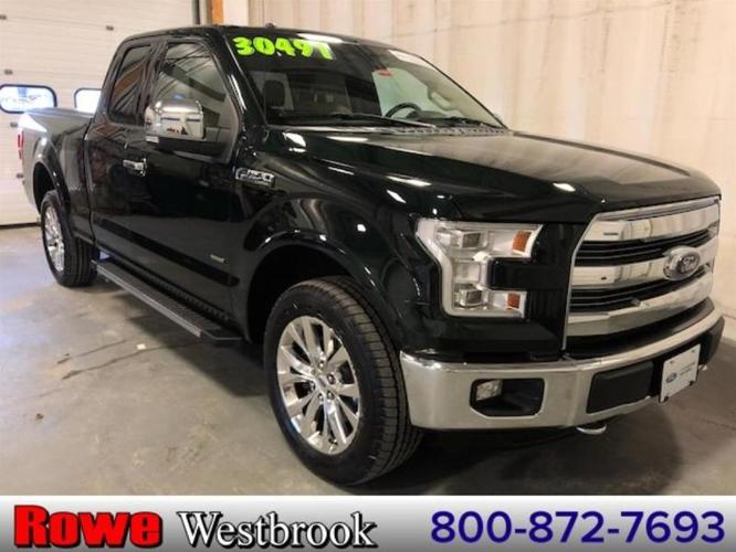 2015 ford f-150 lariat 4x4 lariat 4dr supercab 8 ft. lb for sale in westbrook, maine