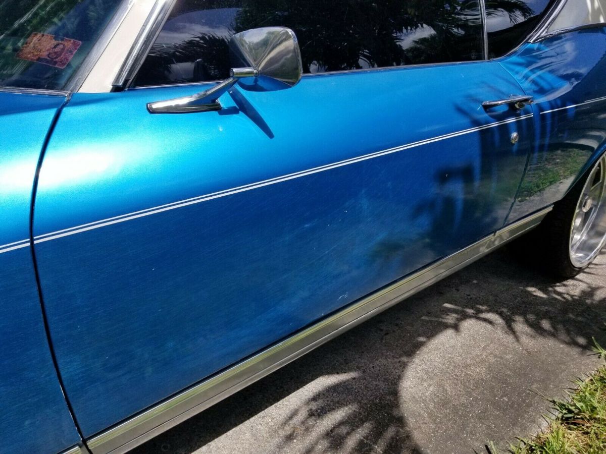1969 chevrolet chevelle 2 door coupe with 6.2l lt1 motor with 8l90e auto