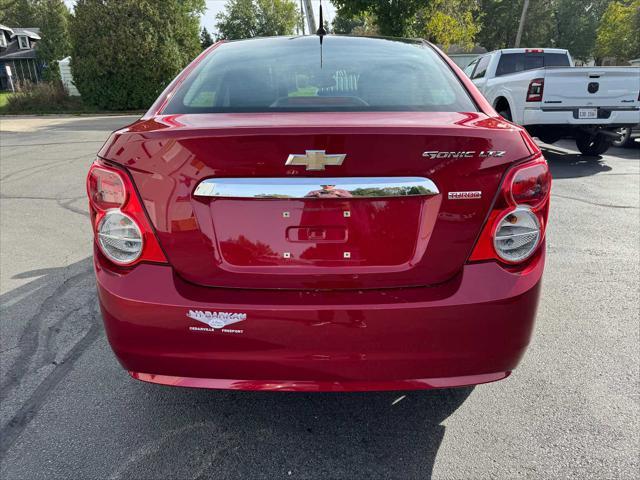 2012 chevrolet sonic 2lz