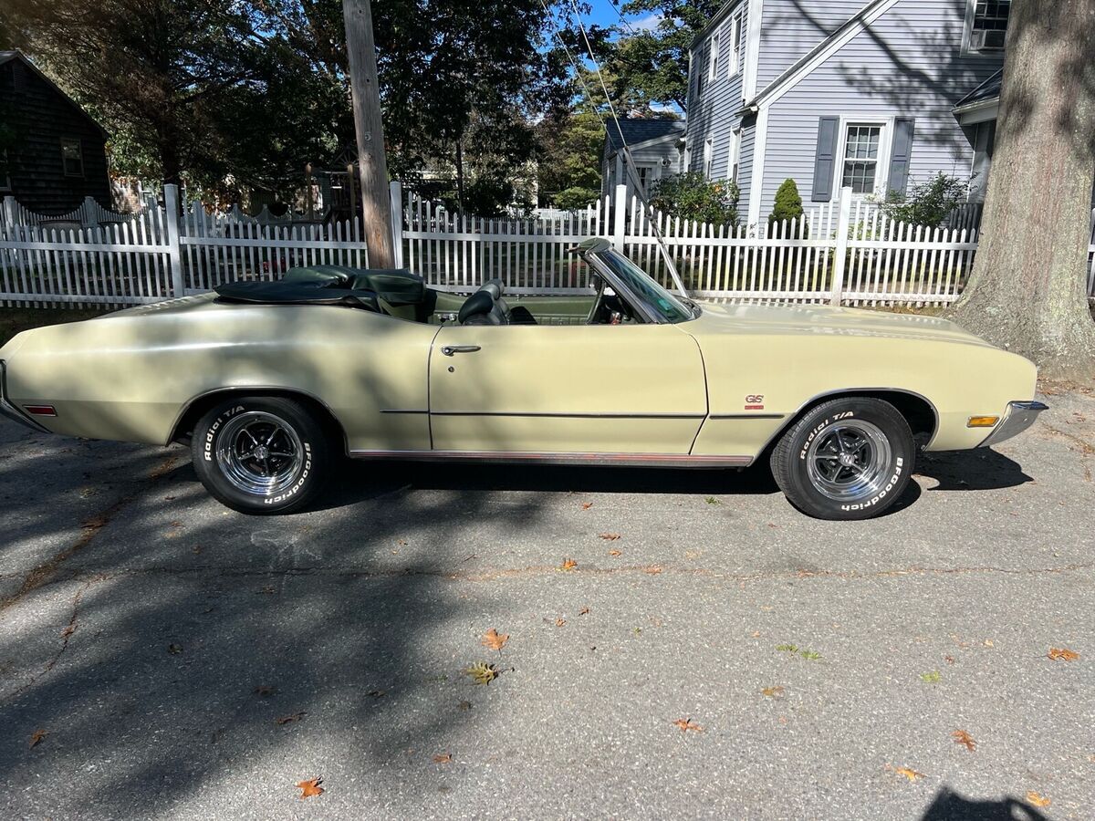 1972 buick gs 350 convertible brown rwd automatic
