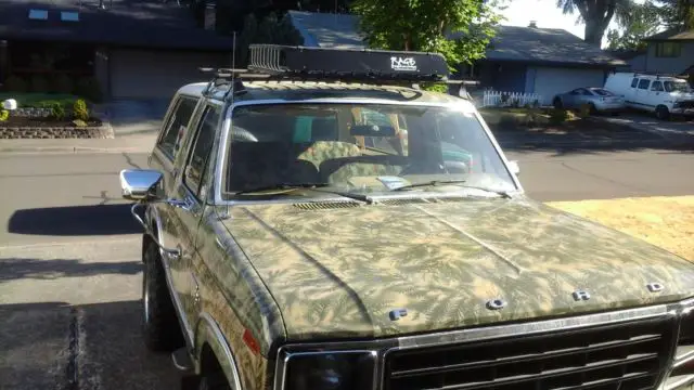 1981 ford bronco xlt 4x4