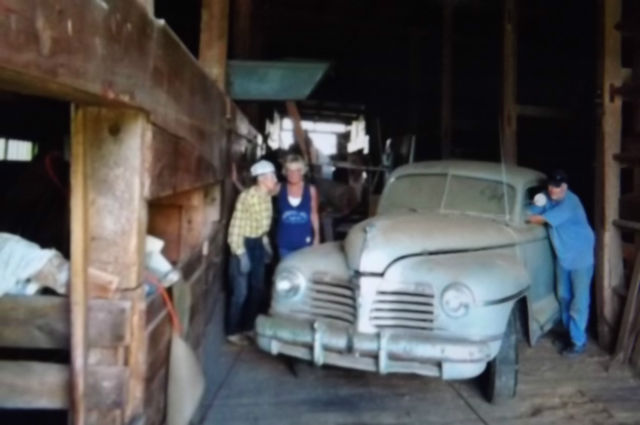 rare 1942 ww2 period plymouth special deluxe coupe recent barn find