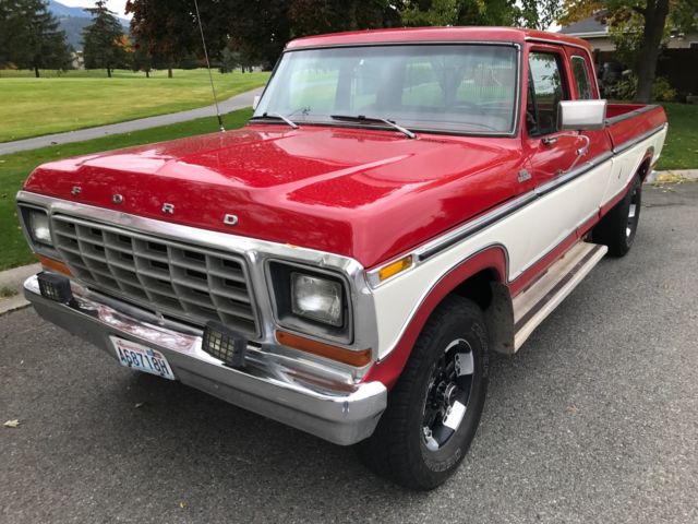 1978 ford f-150 pickup truck 4x4 lariat very nice clean 351 cu