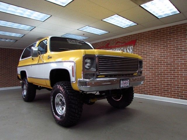 1979 chevrolet blazer k5 4x4 lifted rebuilt 350ci v8 automatic custom deluxe