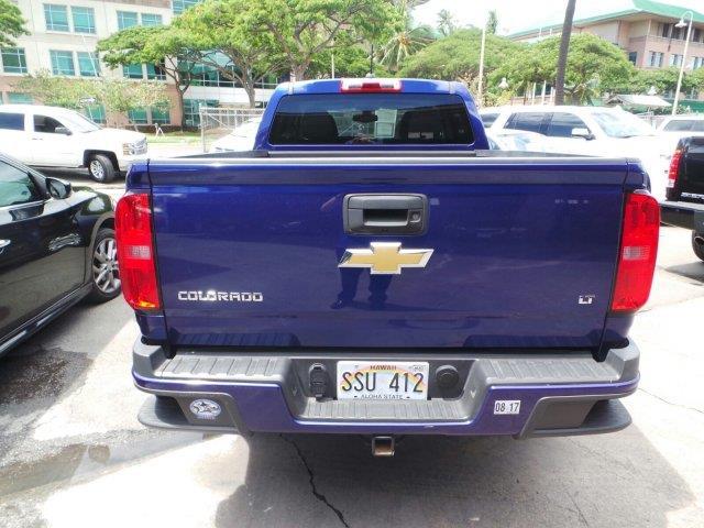 2015 chevrolet colorado lt 4x2 lt 4dr crew cab 6 ft. lb for sale in honolulu, hawaii