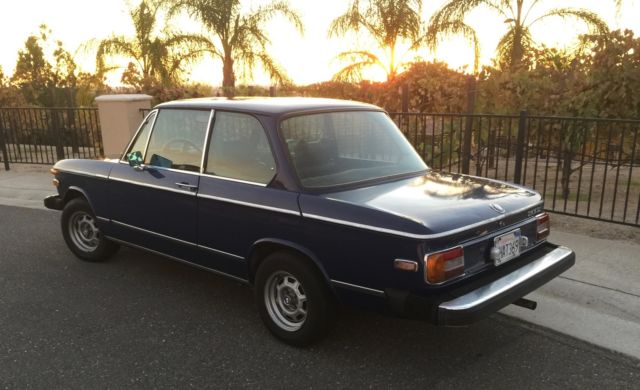 1975 bmw 2002 sunroof manual trans california car