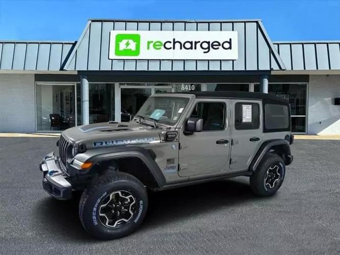 2021 jeep wrangler unlimited 4xe rubicon 4dr 4x4 in richmond, virginia