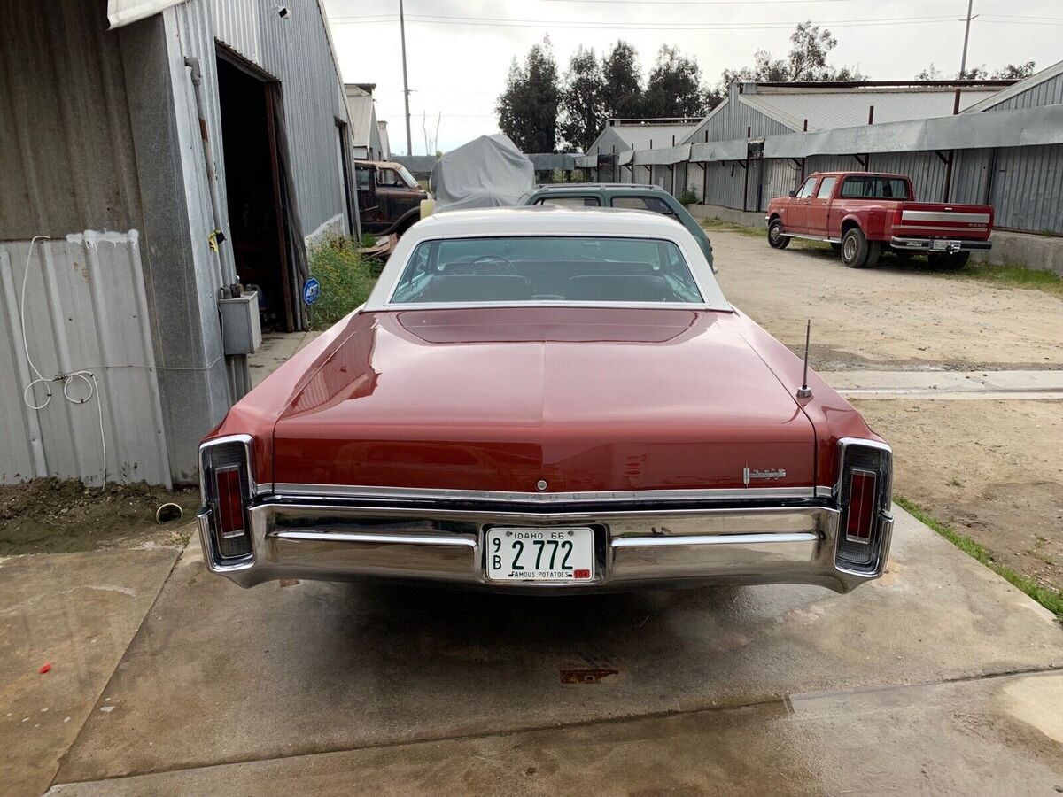 1966 oldsmobile 98 red rwd automatic
