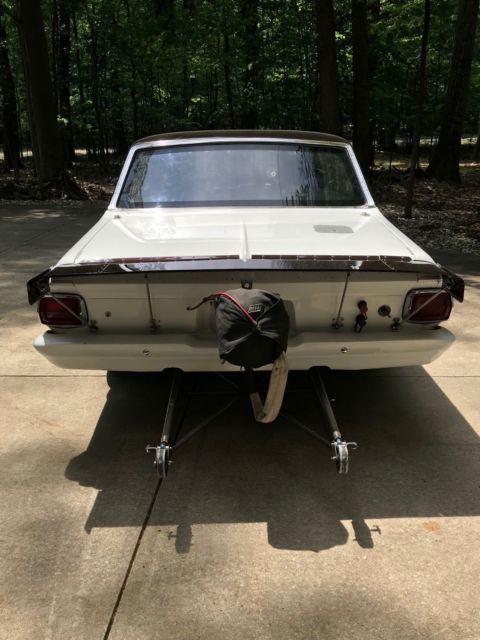 1965 plymouth savoy sedan rolling chassis and aluminum hemi engine