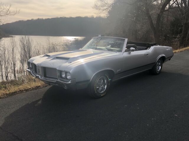 1972 oldsmobile cutlass supreme classic convertible grey rwd automatic 442 w 30
