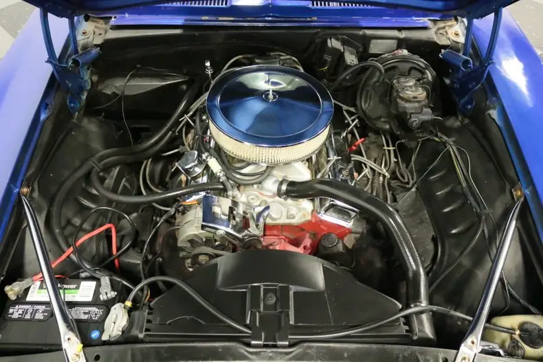 classic chevy 1st gen, 400 v8, automatic, blue