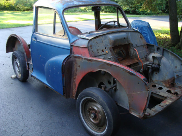 1959 morris minor traveller project