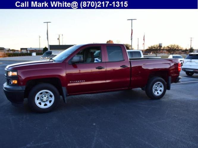 2014 chevrolet silverado 1500 work truck 4x2 work truck 4dr double cab 6.5 ft. sb w/1wt for sale in batesville, arkansas