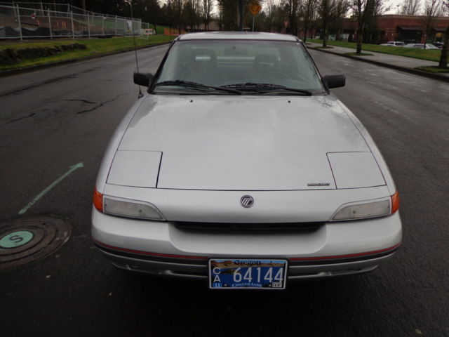 1991 mercury capri xr2 w/hardtop