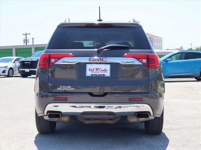 2019 gmc acadia denali
