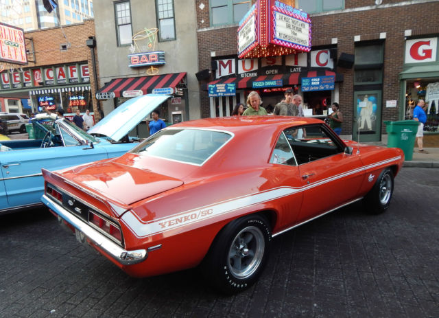 1969 chevrolet camaro yenko 427 4 speed true x44 frame off new polyglas copo ss