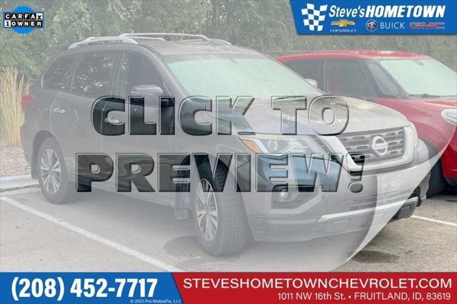 2017 nissan pathfinder sv